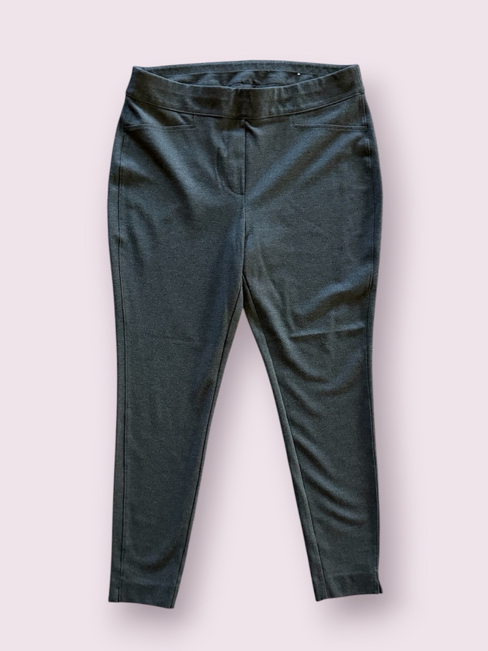 Chico's Dark Grey Ponte Leggings
